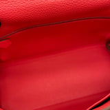 エルメス HERMES ケリー28 内縫い □P刻印　(2012年製) ローズジャイプール SV金具 トゴ レディース ショルダーバッグ