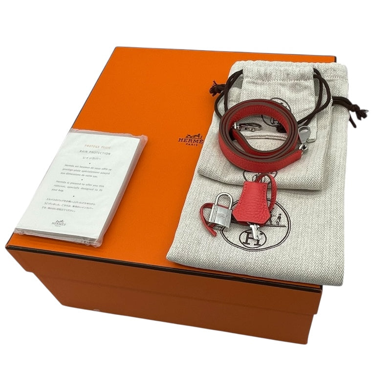 エルメス HERMES ケリー28 内縫い □P刻印　(2012年製) ローズジャイプール SV金具 トゴ レディース ショルダーバッグ