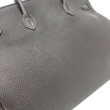エルメス HERMES バーキン40 T刻印　(2015年製) ブラック　シルバー金具 トゴ ユニセックス ハンドバッグ