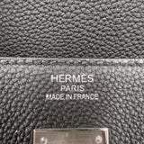 エルメス HERMES バーキン40 T刻印　(2015年製) ブラック　シルバー金具 トゴ ユニセックス ハンドバッグ