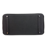 エルメス HERMES バーキン40 T刻印　(2015年製) ブラック　シルバー金具 トゴ ユニセックス ハンドバッグ