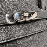 エルメス HERMES バーキン40 T刻印　(2015年製) ブラック　シルバー金具 トゴ ユニセックス ハンドバッグ