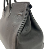 エルメス HERMES バーキン40 T刻印　(2015年製) ブラック　シルバー金具 トゴ ユニセックス ハンドバッグ