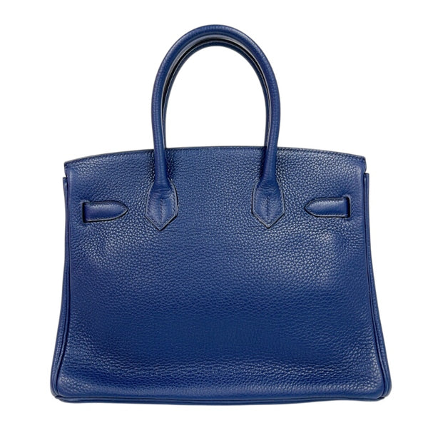 エルメス HERMES バーキン30 T刻印　(2015年製) ブルーネイビー ゴールド金具 トリヨンクレマンス レディース ハンドバッグ