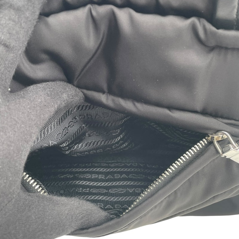 プラダ PRADA ボンバートート 1BG056 ブラック ナイロン ユニセックス ハンドバッグ
