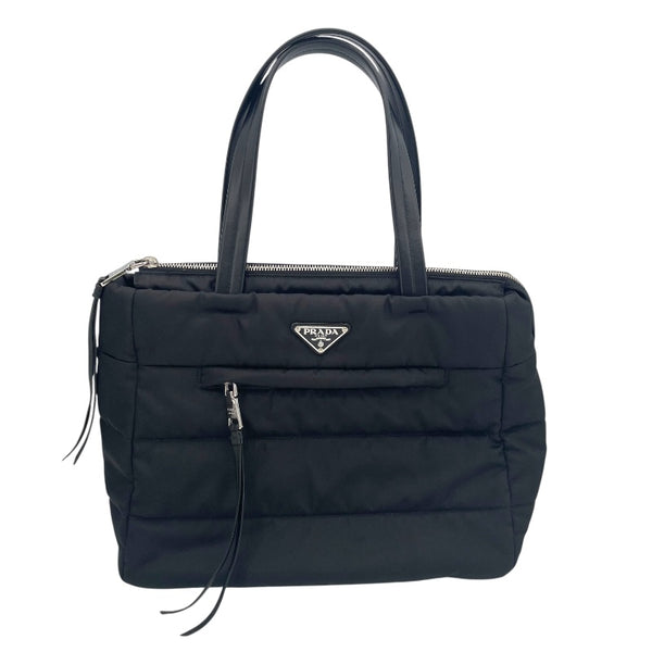 プラダ PRADA ボンバートート 1BG056 ブラック ナイロン ユニセックス ハンドバッグ