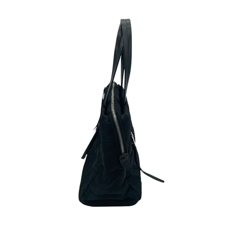 プラダ PRADA ボンバートート 1BG056 ブラック ナイロン ユニセックス ハンドバッグ