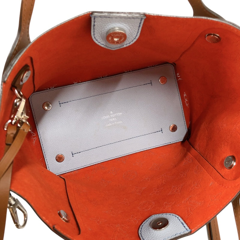 ルイ・ヴィトン LOUIS VUITTON ヒナPM M52795 ホライゾンパンプキン マヒナレザー レディース ハンドバッグ