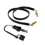 エルメス HERMES ケリー32 外縫い 〇S刻（1989年製） ブラック ゴールド金具 クロコポロサス レディース ショルダーバッグ