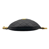 シャネル CHANEL ココマークチェーンベルト AP3761　 ブラック GD金具 キャビアスキン レディース ショルダーバッグ