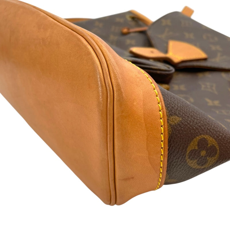 ルイ・ヴィトン LOUIS VUITTON モンスリMM M51136 ブラウン