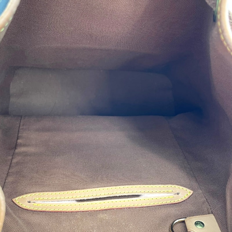 ルイ・ヴィトン LOUIS VUITTON モンスリMM M51136 ブラウン モノグラム・キャンバス レディース リュック・デイパック