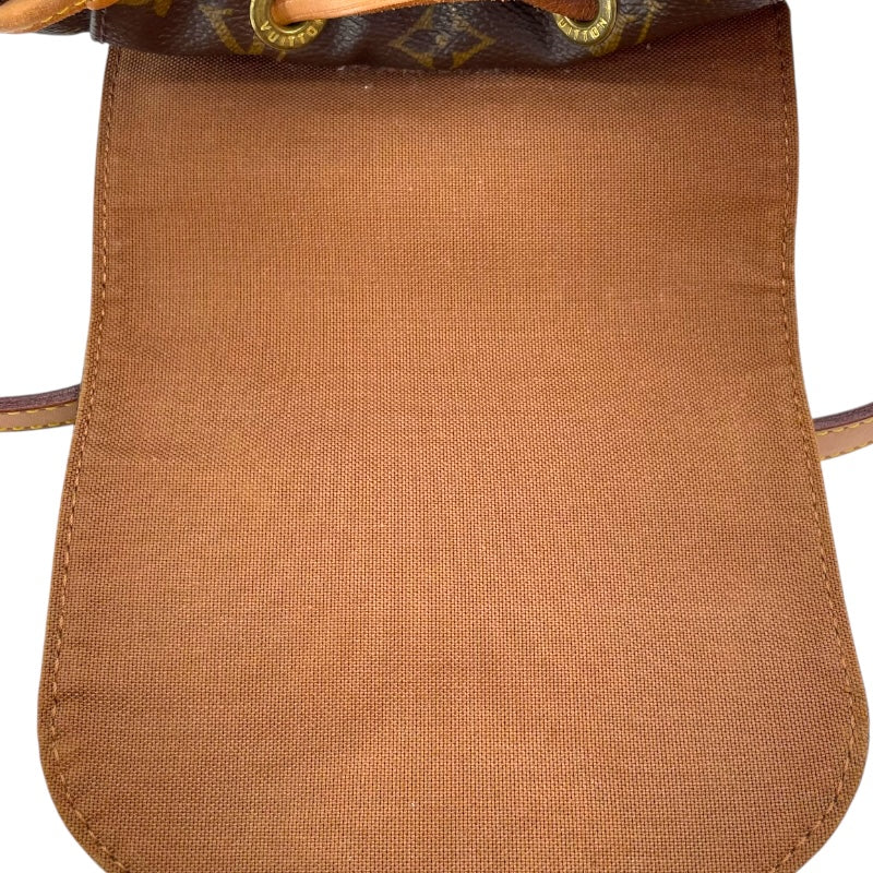 ルイ・ヴィトン LOUIS VUITTON モンスリMM M51136 ブラウン モノグラム・キャンバス レディース リュック・デイパック