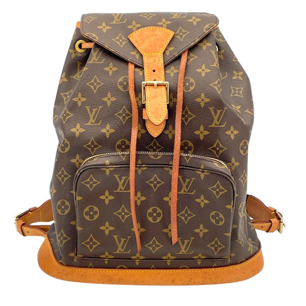 ルイ・ヴィトン LOUIS VUITTON モンスリGM M51135 ブラウン モノグラム レディース リュック・デイパック