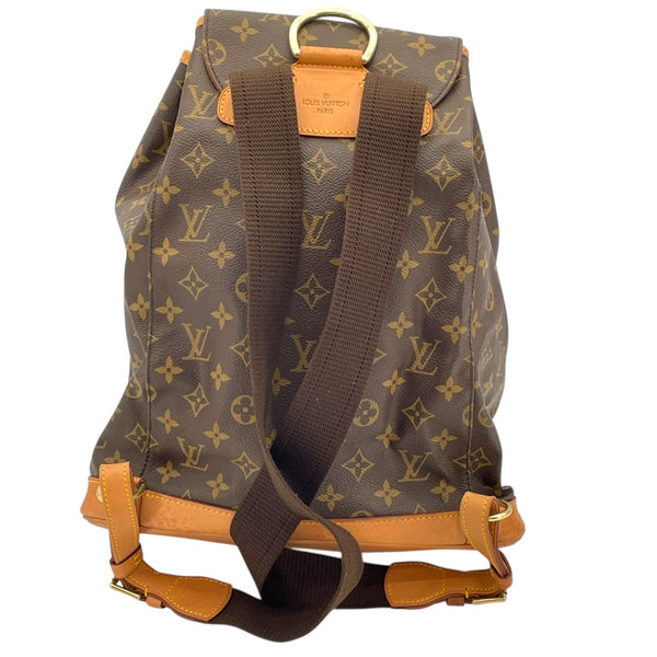 ルイ・ヴィトン LOUIS VUITTON モンスリGM M51135 ブラウン モノグラム レディース リュック・デイパック