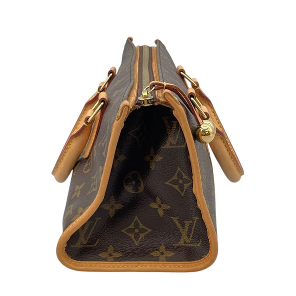 ルイ・ヴィトン LOUIS VUITTON ポパンクール M40009 ブラウン モノグラム・キャンバス レディース ハンドバッグ