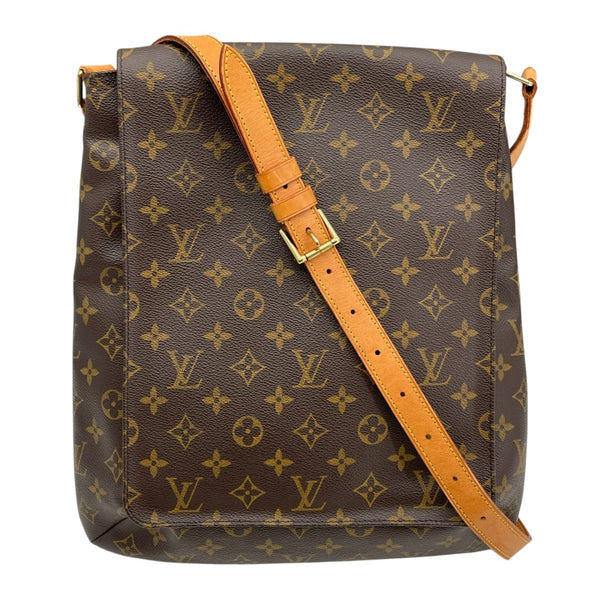 ルイ・ヴィトン LOUIS VUITTON ミュゼット M51256 ブラウン モノグラムキャンバス レディース ショルダーバッグ
