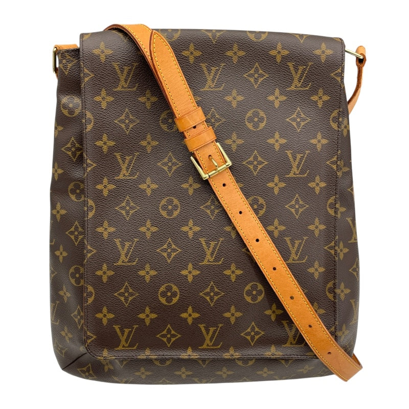 ルイ・ヴィトン LOUIS VUITTON ミュゼット M51256 ブラウン モノグラムキャンバス レディース ショルダーバッグ