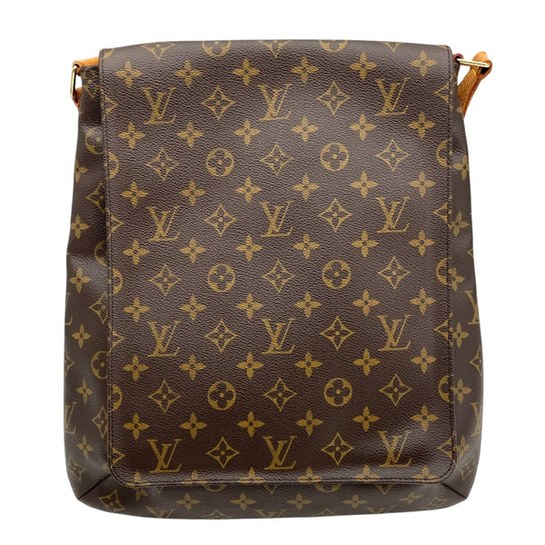 ルイ・ヴィトン LOUIS VUITTON ミュゼット M51256 ブラウン モノグラムキャンバス レディース ショルダーバッグ