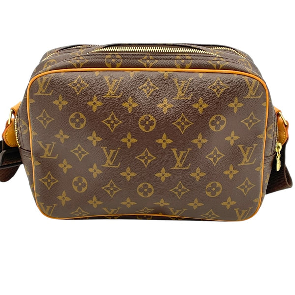 ルイ・ヴィトン LOUIS VUITTON リポーターPM M45254 ブラウン モノグラム レディース ショルダーバッグ