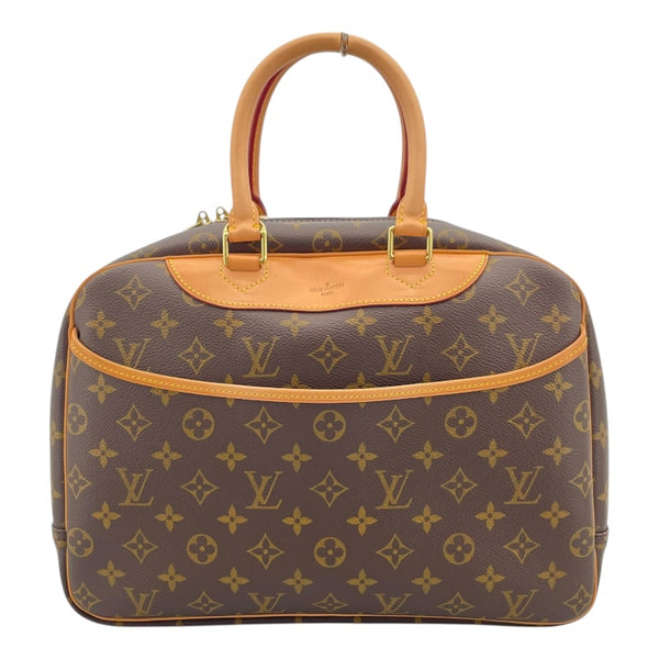 ルイ・ヴィトン LOUIS VUITTON ドーヴィル M47270 ブラウン モノグラムキャンバス レディース ハンドバッグ