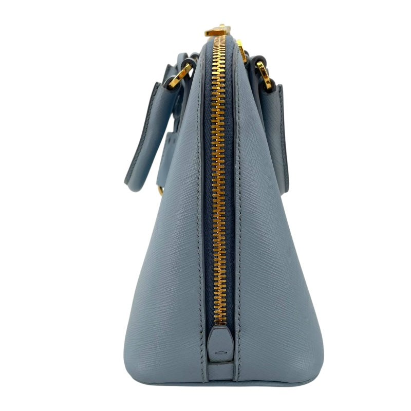 プラダ PRADA サフィアーノラクス BL0838 ライトブルー サフィアーノ レディース ショルダーバッグ