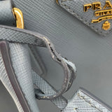 プラダ PRADA サフィアーノラクス BL0838 ライトブルー サフィアーノ レディース ショルダーバッグ