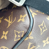 ルイ・ヴィトン LOUIS VUITTON ジョッシュNV M45349 ブラウン モノグラム・マカサー メンズ リュック・デイパック