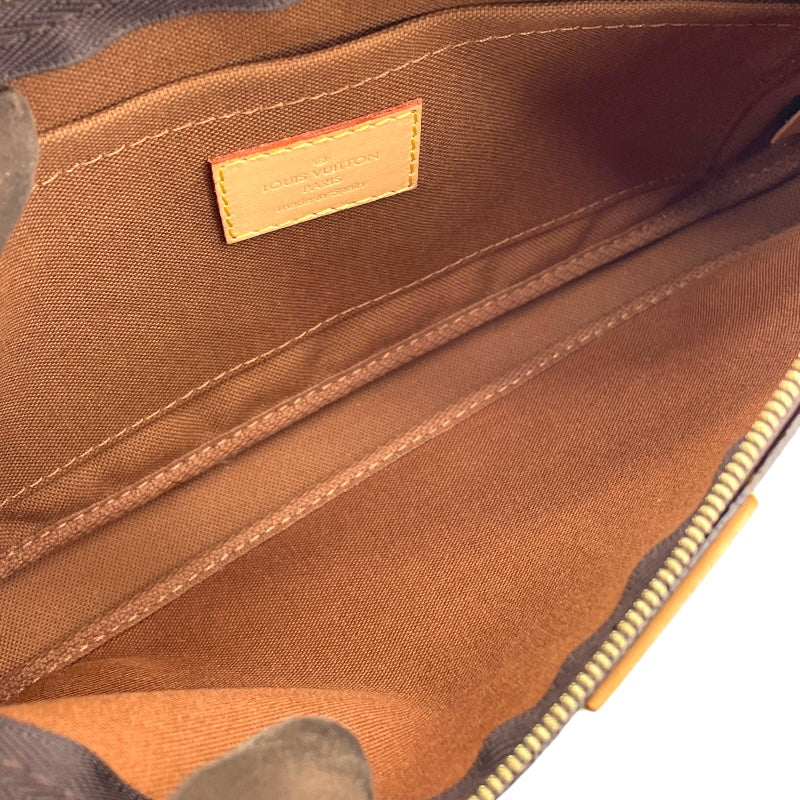 ルイ・ヴィトン LOUIS VUITTON ミュルティポシェットアクセソワール M44813 ブラウン モノグラム/カーキ レディース ショルダーバッグ
