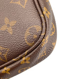 ルイ・ヴィトン LOUIS VUITTON ミュルティポシェットアクセソワール M44813 ブラウン モノグラム/カーキ レディース ショルダーバッグ
