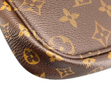ルイ・ヴィトン LOUIS VUITTON ミュルティポシェットアクセソワール M44813 ブラウン モノグラム/カーキ レディース ショルダーバッグ