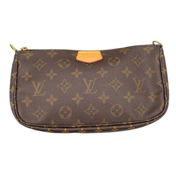 ルイ・ヴィトン LOUIS VUITTON ミュルティポシェットアクセソワール M44813 ブラウン モノグラム/カーキ レディース ショルダーバッグ