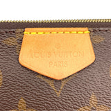 ルイ・ヴィトン LOUIS VUITTON ミュルティポシェットアクセソワール M44813 ブラウン モノグラム/カーキ レディース ショルダーバッグ