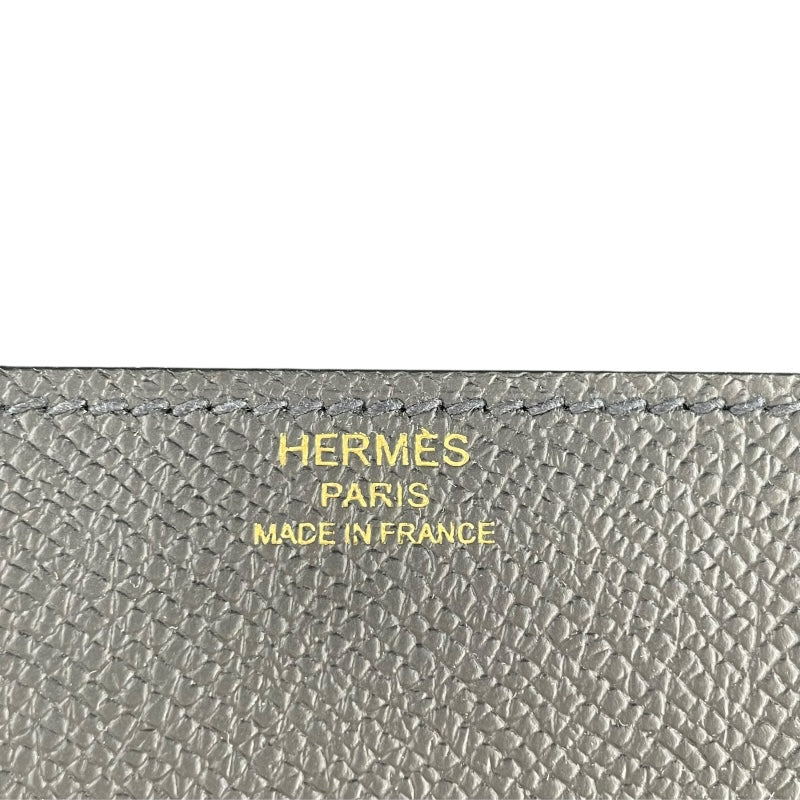 エルメス HERMES デッラ・カヴァッレリアミニ U刻印 ブラック GD金具 エプソン レディース ショルダーバッグ