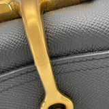 エルメス HERMES デッラ・カヴァッレリアミニ U刻印 ブラック GD金具 エプソン レディース ショルダーバッグ