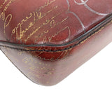 ベルルッティ Berluti トゥジュール ガリバー スクリットレザーメッセンジャー MB1108 ブラウン レザー ユニセックス ハンドバッグ