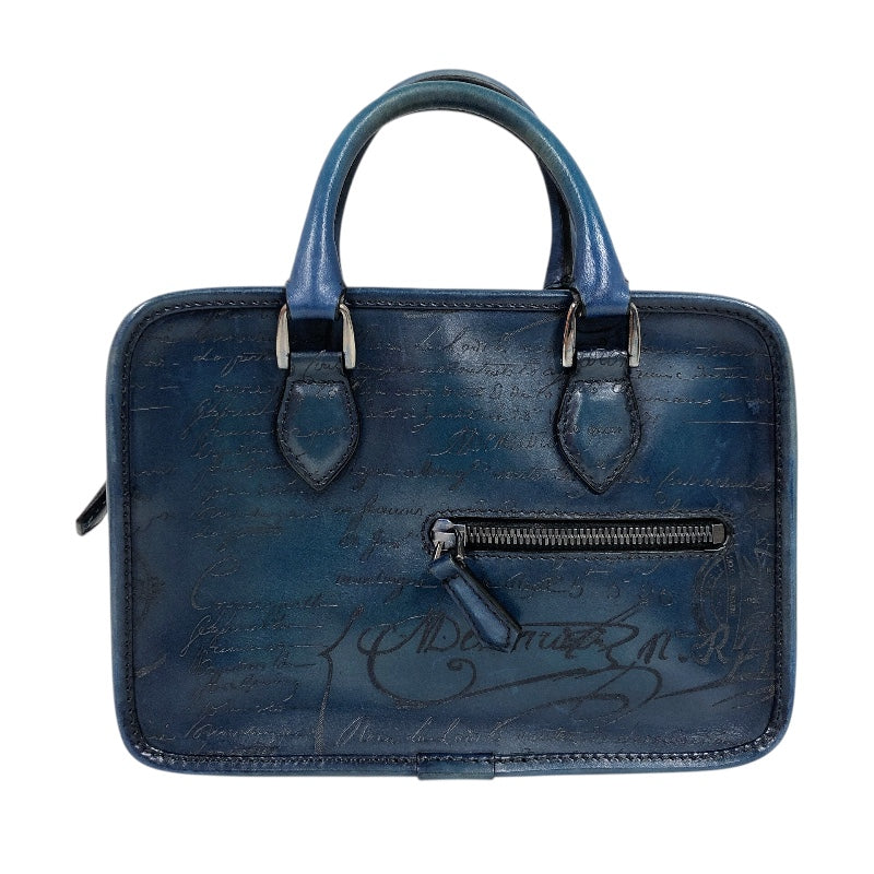 ベルルッティ Berluti アンジュールガリバー ブルー レザー