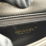 シャネル CHANEL マトラッセ トップハンドル ミニ ショルダー AS4543 ブラック ゴールド金具 ラムスキン レディース ショルダーバッグ