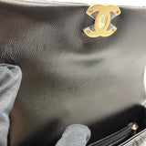 シャネル CHANEL マトラッセ トップハンドル ミニ ショルダー AS4543 ブラック ゴールド金具 ラムスキン レディース ショルダーバッグ