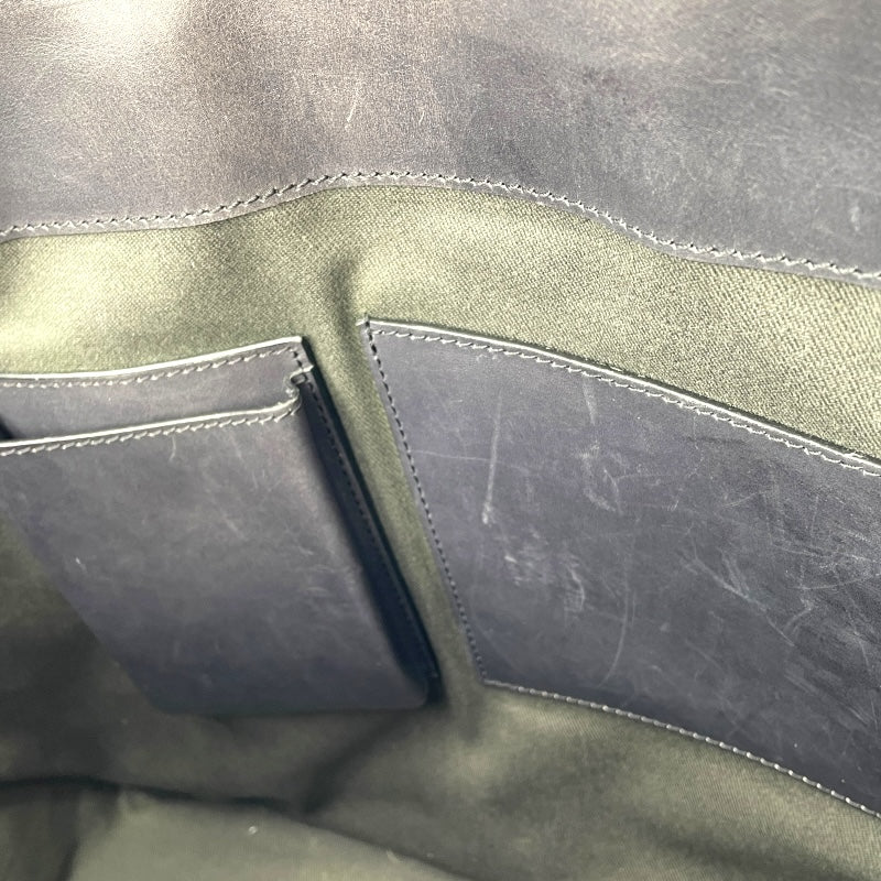 ベルルッティ Berluti ゴールデンパティーヌトゥジュ―ル ブルー/イエロー/ブラック レザー メンズ トートバッグ