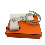 エルメス HERMES ネオエヴリン B刻印 ブルー トワル レディース ショルダーバッグ