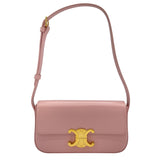 セリーヌ CELINE ショルダーバッグ クロード 194143BF41 ローズ ゴールド金具 シャイニーカーフ レディース ショルダーバッグ