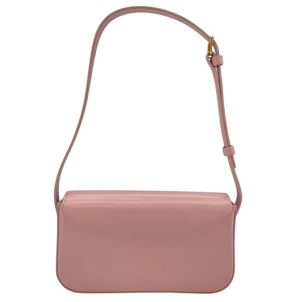 セリーヌ CELINE ショルダーバッグ クロード 194143BF41 ローズ ゴールド金具 シャイニーカーフ レディース ショルダーバッグ
