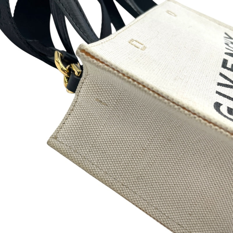 ジバンシィ GIVENCHY Gトート ミニ アイボリー キャンバス/レザー レディース トートバッグ