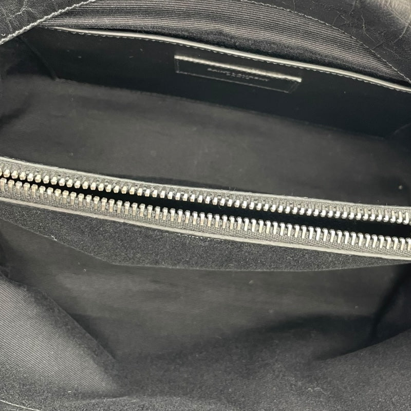 サンローラン SAINT LAURENT ウェストハリウッド ショルダー 438176 ブラック レザー レディース ショルダーバッグ