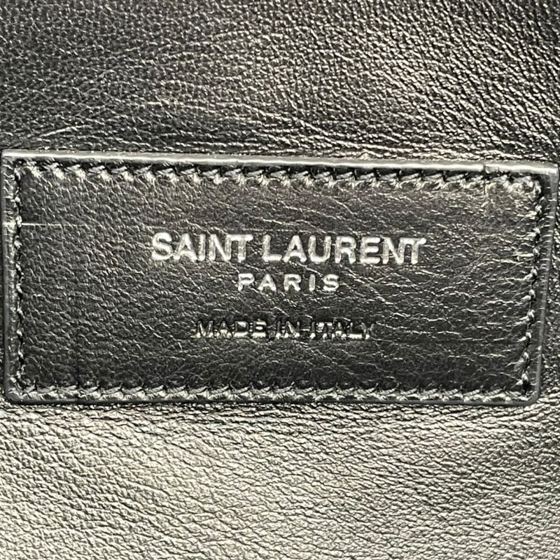 サンローラン SAINT LAURENT ウェストハリウッド ショルダー 438176 ブラック レザー レディース ショルダーバッグ