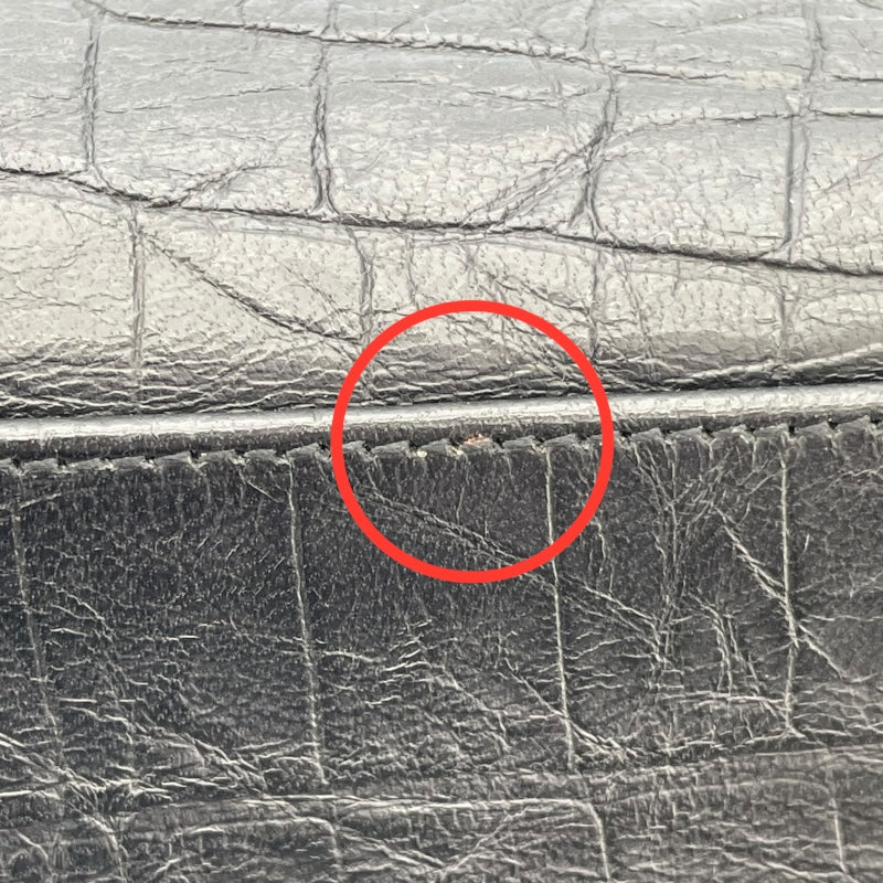 サンローラン SAINT LAURENT ウェストハリウッド ショルダー 438176 ブラック レザー レディース ショルダーバッグ