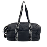 ジバンシィ GIVENCHY ロゴモチーフ 2WAY ボストン ブラック ナイロン レディース ボストンバッグ