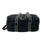 ジバンシィ GIVENCHY ロゴモチーフ 2WAY ボストン ブラック ナイロン レディース ボストンバッグ