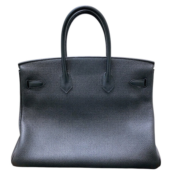 エルメス HERMES バーキン35 T刻印 ブラック ゴールド金具 トゴ ユニセックス ハンドバッグ